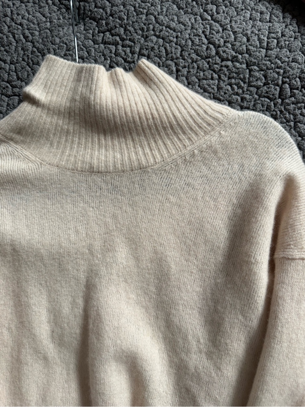Everlane sweater dress in oatmeal